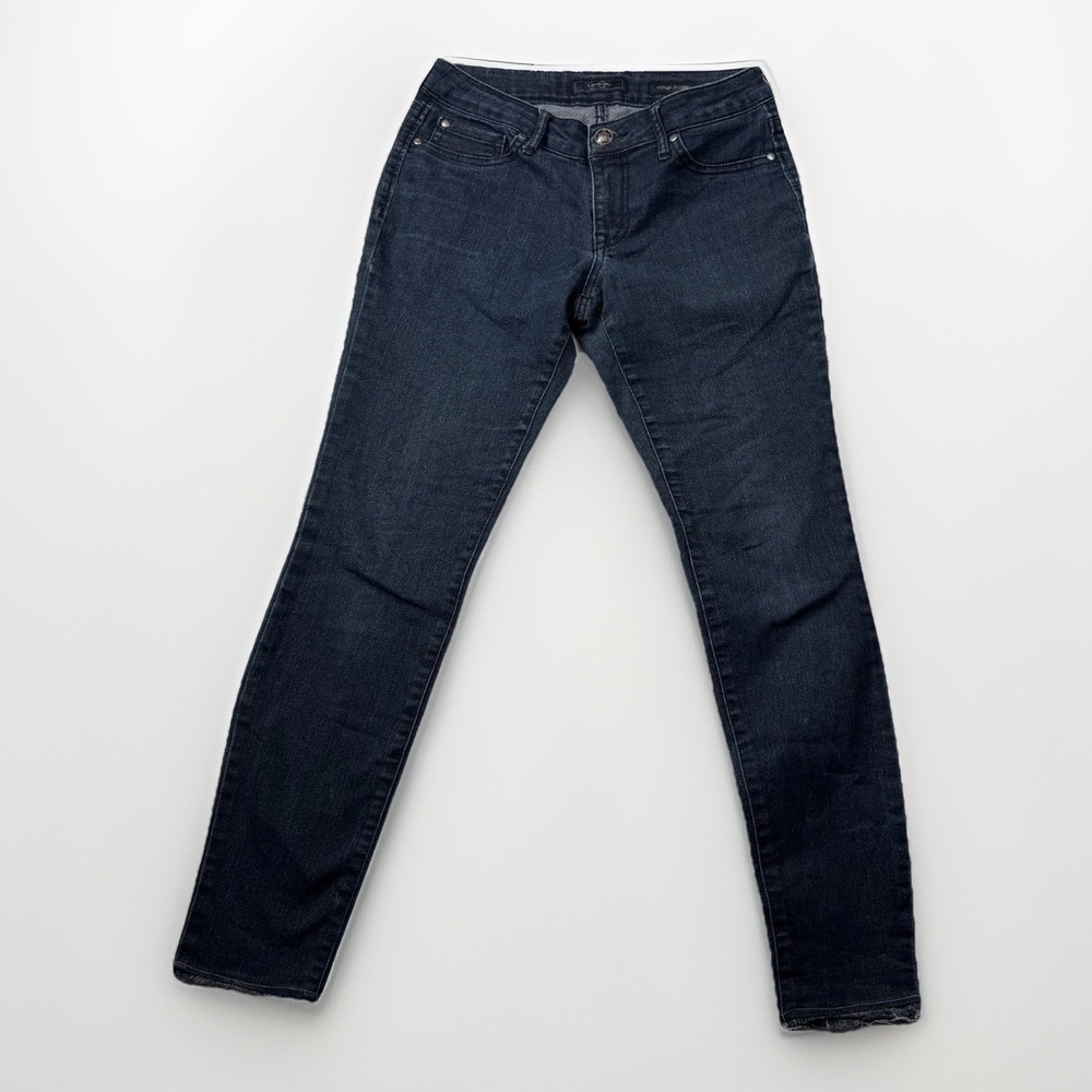Jessica Simpson Kiss Me Jegging Women's Dark Wash Denim Stretch Slim Jeans - 27